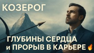 Козерог — Август 2025 🔹 Эмоциональный фундамент и стратегический рост
