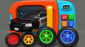 Привет, друзья! 🚔 Собираем полицейскую машину! 🛠️