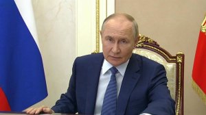 Владимир Путин провел совещание с постоянными членами Совета безопасности России