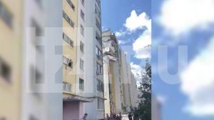 В Саратове в подъезде жилого дома произошел взрыв