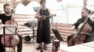 фрагмент концерта 20/07/25 в Ростове Великом/ кафе Алёша Попович