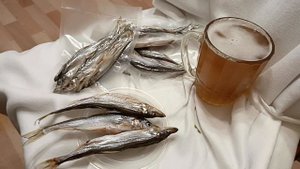 вяленая корюшка