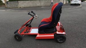 Картинг из гироскутера hyper go kart своими руками