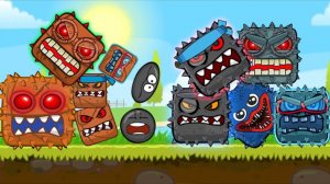 Мультфильм ! про Red Ball 4 - Красный Шарик ! По мотивам Игры ! Новинка !
#RedBall4 #шарик