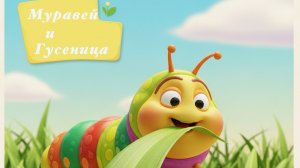 Муравей и Гусеница.  Сказка Е. Клюева