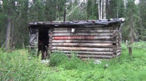 МЕДВЕДЬ залез в Избу Порвали ЛОДКУ Рыбалка в Тайге 2025 Сухопит 12 июл 18 Сибирь Серия 2