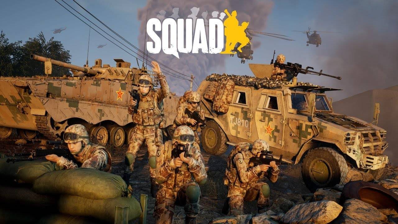 реалистичный онлайн шутер squad