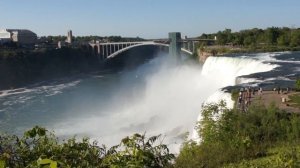 МОСТ НА НИАГАРСКОМ ВОДОПАДЕ США  КАНАДА