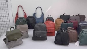 756_женские рюкзаки из искусственной кожи и текстильного материала торговая марка Valigetti