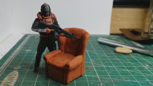 Как слепить РПК 16. Лепка АК74 для Киллы из Таркова. #АК74 #АК47 #РПК16 #Фигурки смотреть онлайн