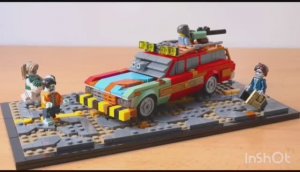 Lego Лего зомби апокалипсис Ford Granada Wagon Лего