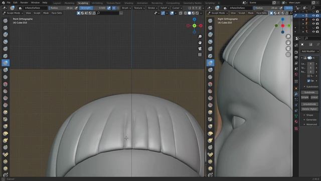 15. Sculpting Part 7 (Sculpting The Hair)