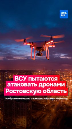 ВСУ пытаются атаковать дронами Ростовскую область