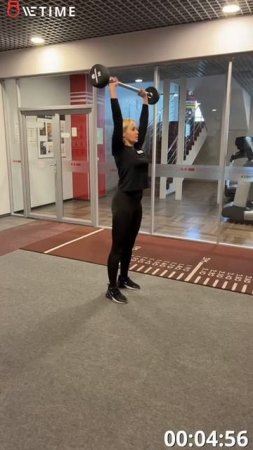 Ильина Татьяна, ТФ Чебоксары, тренер ГП, количество повторений 15 раз.