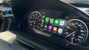 Первая установка LCD приборной панели в Range Rover