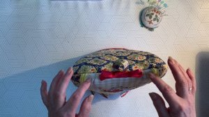 12. Обзор текстильной грелки на чайник с вышивкой