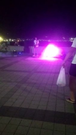 Ночной город Новоросссийск