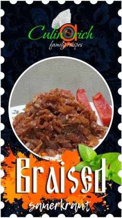 Braised cabbage, the same one * - right recipe from «Culinarich»