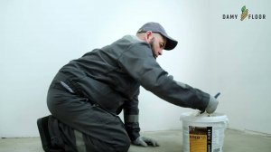 Укладка LVT ламината DAMY FLOOR