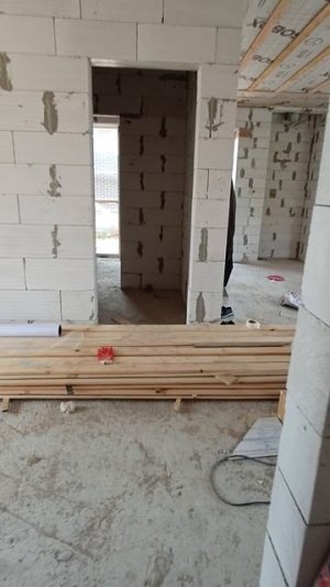 Строительство каменного дома, проект в стиле Райт 138м2  ООО "Элитстрой"