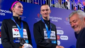 Синхронист Мальцев заявил, что доволен финальным выступлением на ЧМ