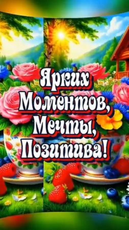 Доброе утро☀ 🌝⏰