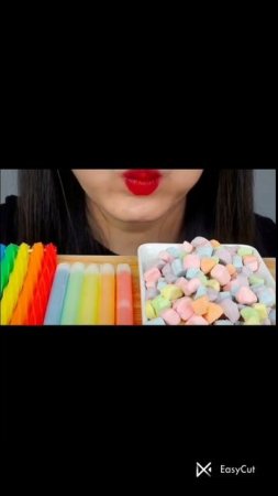 ASMR еда|по эмодзи|видео от Королевы демонов 😈|