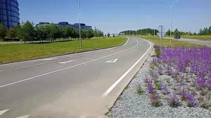 Поездка из Свияжска в Иннополис вид из окна автобуса 2 (автобусный тур в Казань #27)