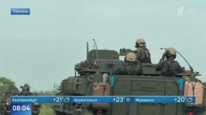 Появились кадры боев на границе Таиланда и Камбоджи