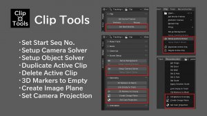 Blender Clip Tools