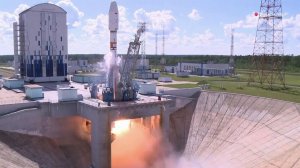С космодрома "Восточный" стартует ракета-носитель "Союз"