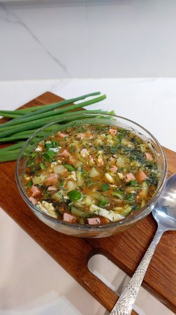 Окрошка с квасом