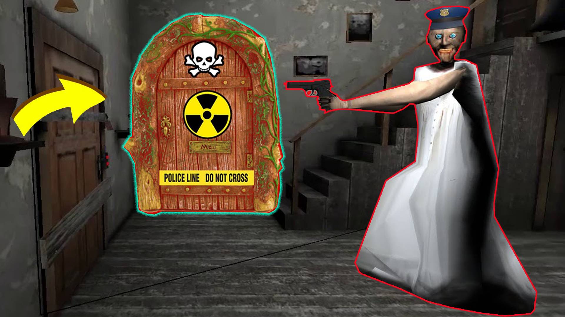 СЕКРЕТНАЯ ДВЕРЬ БАБКИ ГРЕННИ В МАЙНКРАФТ смотреть онлайн