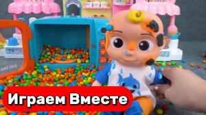 ИГРУШКИ ИЗ МУЛЬТИКА КОКОМЕЛОН И ПИНГФОНГ 🍉🍉 ИГРАЕМ В ДОКТОРА ! ИГРАЕМ С ДЖОННИ АКУЛЁНКОМ №1