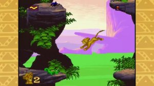 Слишком сложный этот первый уровень в игре "Король Лев".