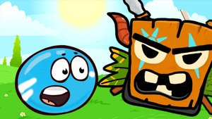 НОВЫЕ Приключения КРАСНОГО ШАРИКА ЧАСТЬ #4 игра Red Ball на канале Мистер Игрушкин