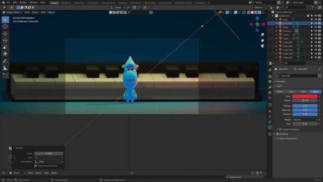 How To Create Pixar -Soul- Character In Blender - Zerina Bandzovic_10