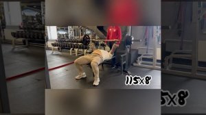 Жим лёжа. Рютин Вячеслав. 115 кг.