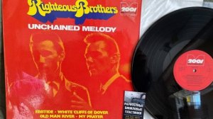 The Righteous Brothers – Unchained Melody LP Germany 1973 оцифровка виниловой пластинки.