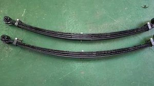 Арт. 1051 Комплект передних усиленных четырёхлистовых рессор для Газон Некст, Валдай.