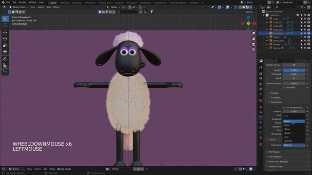 575761-07 - Creating The Body And Introduction to Hair Particle System - Learn How To Create Stop Mo