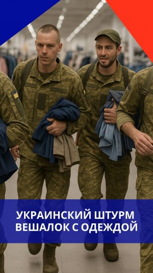 Мужчины на Украине наконец-то научились штурмовать... да вот только не то, что нужно. Посмотрите