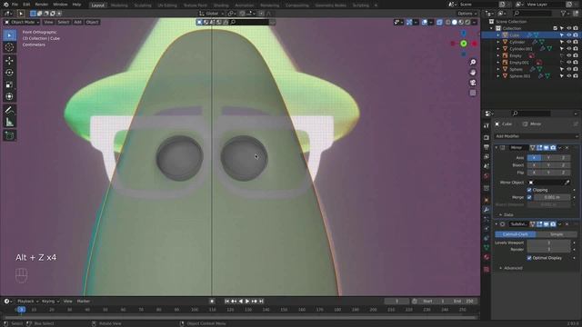 How To Create Pixar -Soul- Character In Blender - Zerina Bandzovic_5