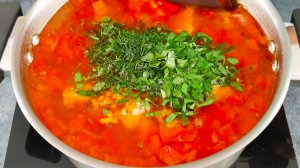 Очень вкусный суп из простых продуктов