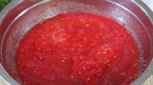 Аджика из помидоров без варки