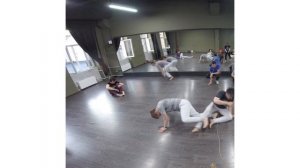 Tesoura de costa. Capoeira. Takedown.
