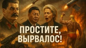 26.07.25 | "Простите, вырвалось!" №230 | Новости | Тайланд и Камбоджа, встреча Си и Урсулы