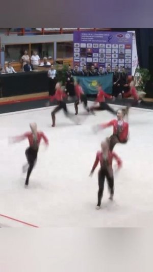 REBASESABAD JUNIOR Estonia III этап Кубка мира по эстетической гимнастике IFAGG #эстетическаягимнаст