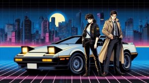 Kazumi and Kentaro - Synthwave Song-(1080p30)