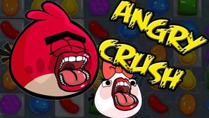 ANGRY CRUSH(PLAYING ANGRY BIRDS IN CANDY CRUSH MODE)